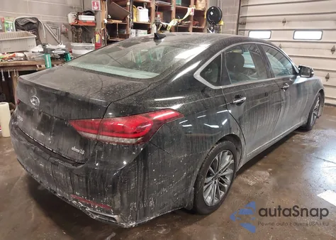 2015 Hyundai Genesis 3.8 from USA, damaged, VIN KMHGN4JE8FU091341